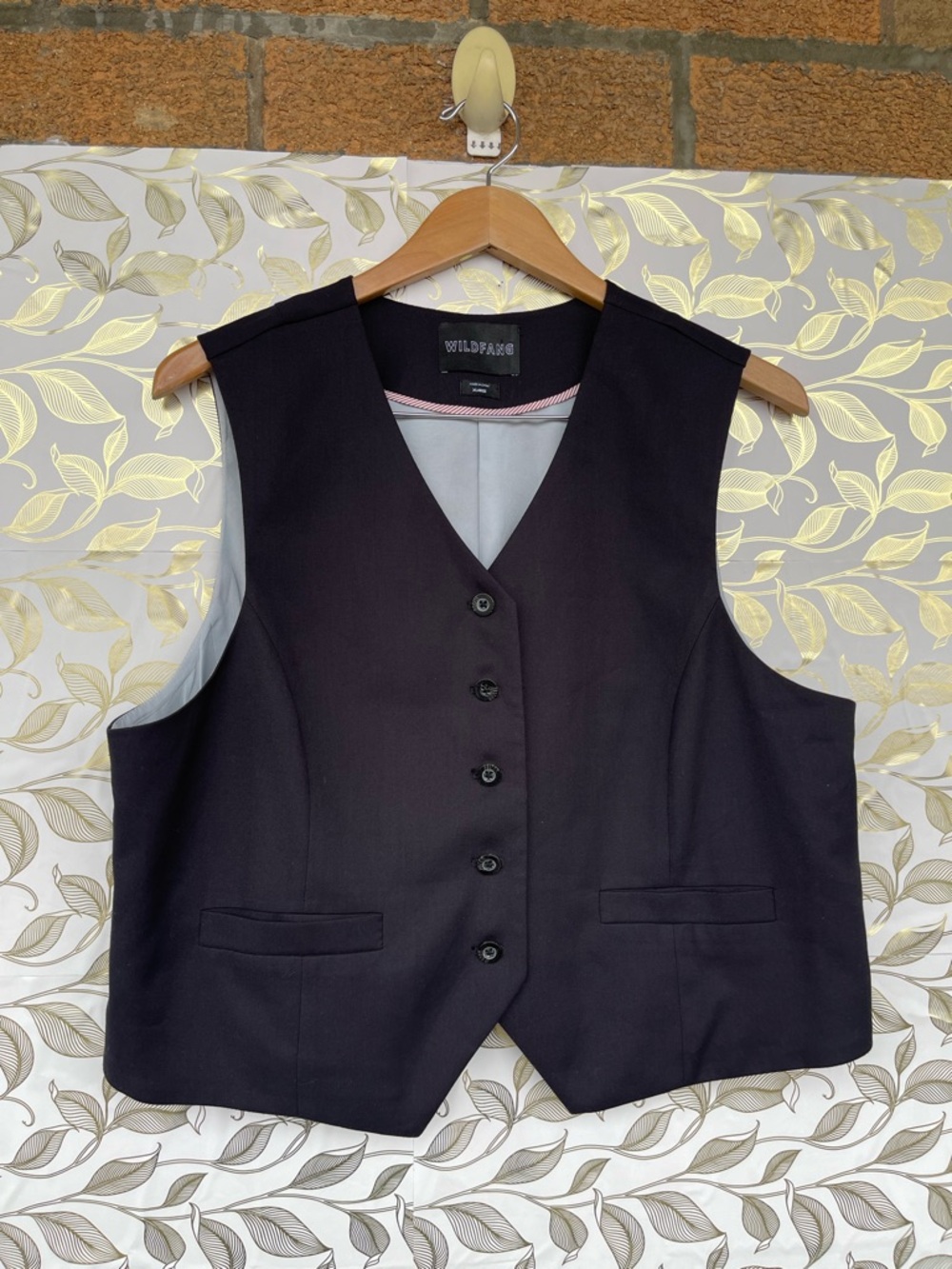 Wildfang Black Women's Tailored Vest